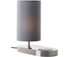 Stalinis šviestuvas BRILLIANT CLARIE TL1, 1xE14, 40W,telefono krovimo funkcija, 26x12x20cm