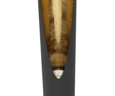 Stalinis šviestuvas EGLO BARBOTTO 1xGU10 4,5 W kompl. su lempute juodos sp, Ø6cm, h39,5cm