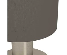 Stalinis šviestuvas EGLO MONTETTO, E14, 1x40W, 11x11x13,5, pilkos sp.