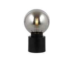 Stalinis šviestuvas GLOBO MARKA,1xE14,25W,230V,laidas 1,5m,metalinis,juodos sp, ø15x24,5cm