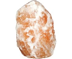Stalinis šviestuvas GLOBO Stone, 1 x E14, 15W, druskos kristalas, 13 x 23 cm, 3-5kg