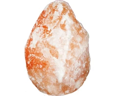 Stalinis šviestuvas GLOBO Stone, 1 x E14, 15W, druskos kristalas, 13 x 23 cm, 3-5kg