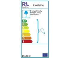 Stalinis šviestuvas REALITY LUCI, 1 x E14, 40 W
