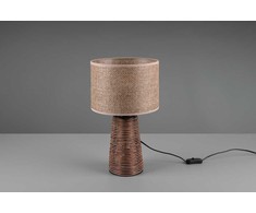 Trio Stalinis šviestuvas REALITY Straw, 2 x E27, max 10W, 40W, rudos sp., ø24 x 40 cm