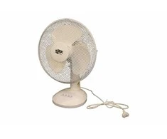 Besk Stalinis ventiliatorius 30 cm, Balta, 3 greičiai