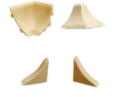Staljuostės jungimų komplektas THERMOPLAST, ąžuolo sonomos sp., 20 x 20 x 20 mm, 4 vnt.