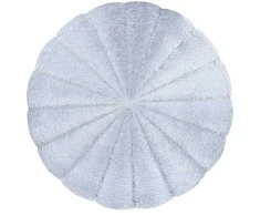 Fotelis Home4You Stalo kilimėlis PIPPA D38cm, sidabrinis