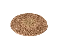 Stalo padėkliukas JUTE, apvalus, rudos sp., 2 rūšių, ø37 cm