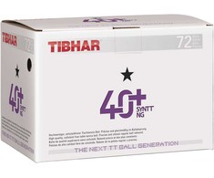 Stalo teniso kamuoliukai 40+ Syntt Tibhar 72vnt. balti
