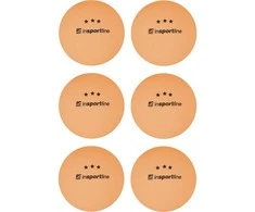 Stalo teniso kamuoliukai inSPORTline Elisenda S3 – 6vnt. - Oranžinis