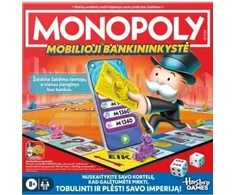 Stalo žaidimas Monopolis: Mobilioji bankininkystė (lietuvių k.)