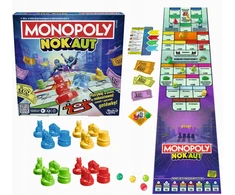 Hasbro Stalo žaidimas Monopoly Knockout Social Family FLICK WIN 8+ Years