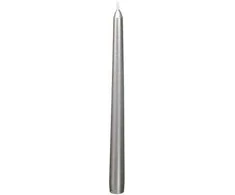 Stalo žvakės Bolsius 245x24mm sidabro sp.