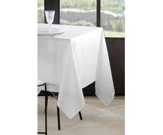 Excellent Houseware Staltiesė NELSON Nappe, baltos sp., 145 x 200 cm, 100% poliesteris