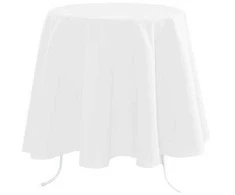 Excellent Houseware Staltiesė NELSON Nappe, baltos sp., 145 x 200 cm, 100% poliesteris