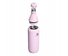 Gertuvė Stanley termosinis puodelis All Day Slim, 600 ml, rožinis