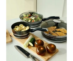 Starke Pro SAWEL INDUCTION MARBLE puodas mažas puodas 1,4L Celebrity Marble