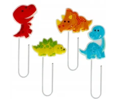 Starpak Dekoratyviniai sąvaržėliai "dino" Craft With Fun, 4 vnt.