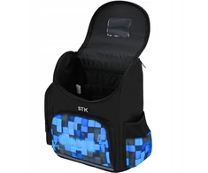 Starpak Mokyklinė kuprinė berniukui, ergonomiška, "Pixel" žaidimų tematika, (pradinukams)