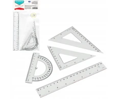 Starpak Mokyklinis geometrinis rinkinys 4 elementai