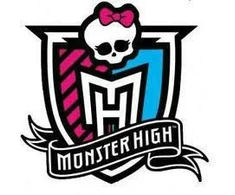 Starpak MONSTER HIGH CZASZKA TOREBKA LISTONOSZKA SUWAK KREPŠYS ŚREDNIA