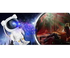 ROHSEL STARS PROJECTOR ASTRONAUTO NAKTINĖ LAMP 4TH GENERAL PROJECTOR 2026R. + NUOTOLINIS PULTAS