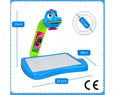 Stator Rinkinys 2in1: Projektorius piešimui ir edukacinis spirografas