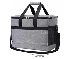 Stator THERMAL BEACH PICNIC BAG Didelis turistinis aušintuvas 40 litrų + įdėklai
