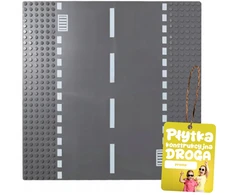 STATYBINĖ PLOKŠTE EVI statybinė bazė ROAD žaisliniams kaladėlėms
