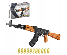 Statybinės plytos AK-47 šturmo šautuvas šaudo 1393 vnt