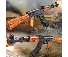 Statybinės plytos AK-47 šturmo šautuvas šaudo 1393 vnt