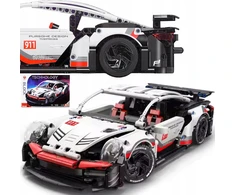 Statybinės plytos MODELIS SPORTAS AUTOMOBILIS 911 Dovana vaikui 6+