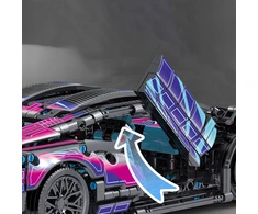 Statybiniai blokai Automobilių plytų rinkinys LAMBO CYBERPUNK 1:14 Dovana