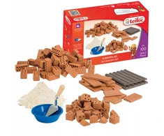 Statybiniai blokai Plytos Build with Brick Teifoc priedų rinkinys 100 vnt