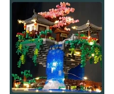 STATYBINIŲ BLAKŲ KOMPLEKCIJA ZEN GARDEN JAPANESE HOUSE 2705 EL. LED