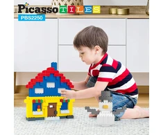 Statybinių blokelių rinkinys PicassoTiles 2250 vienetų statybinė dovana