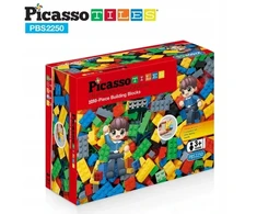 Statybinių blokelių rinkinys PicassoTiles 2250 vienetų statybinė dovana