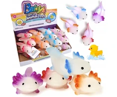 Stawscy PLANDUOJAMAS AXOLOTL ŽAISLAS vonios vandeniui, voniai, ŠVIESOS, šviečiantis