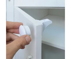 Stazer 10x APSAUGINĖ MAGNETINĖ SPYNĖ BALDŲ SPINTELĖS UŽRAKA VAIKAMS