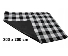 Stazer DIDELIS SULANKSTAMAS PAPLŪDŽIO PIKNIKO ANTKLADĖS NEPERKLAIDAMAS PIKNIKO KEMPINGUI 200x200 CM