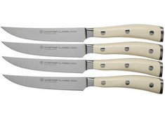 Steiko peilių rinkinys WUSTHOF Classic Ikon Creme 4vnt.