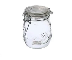 Stiklainis su dangtelio fiksatoriumi Marjukka 0.75L