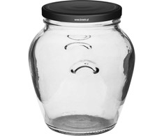 Stiklainis su dangteliu Twist Off Browin 580ml/Ø82mmx6vnt.