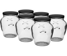 Stiklainis su dangteliu Twist Off Browin 580ml/Ø82mmx6vnt.