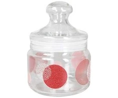 Stiklainis su herm.dangčiu Constellstion red club Luminarc 0.5L