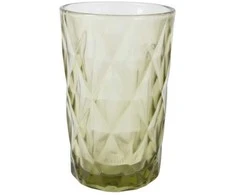 Home4You Stiklinė aukšta CORAL 350ml, žalia