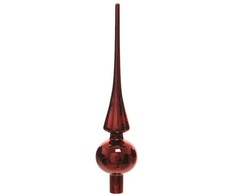 Nežinomas Christmas medžio topper Decoris 113069. red. glass