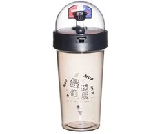 Stiklinė su dangteliu 500ml