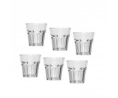 Kitchengo Bikuva.lt Stiklinės 8445393387970 300 ml Skaidrios 6 vnt.