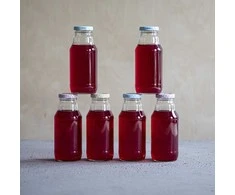 Stikliniai buteliai su metal. dangteliu Twist Off Browin 330ml/Ø43mm/6vnt.